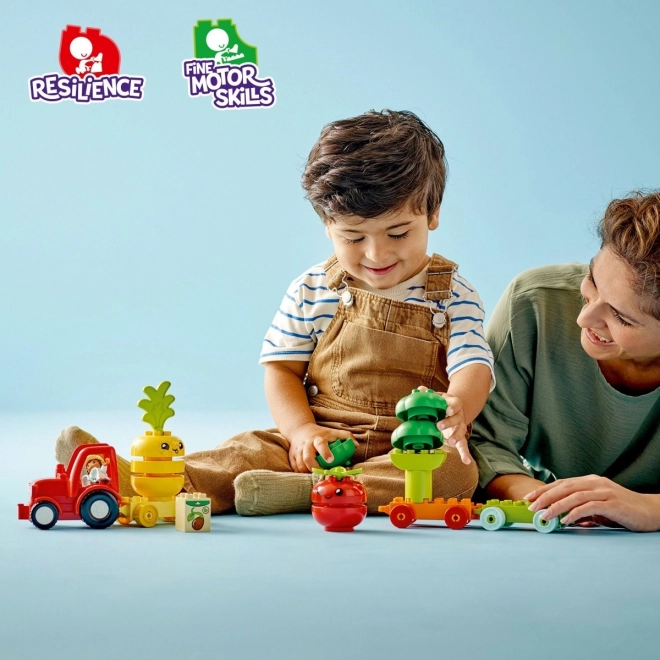 LEGO DUPLO 10982 Traktor s ovocem a zeleninou