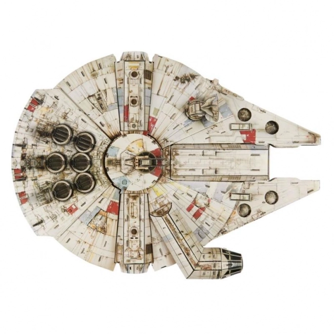 Fdp 4d puzzle star wars loĎ millenium falcon