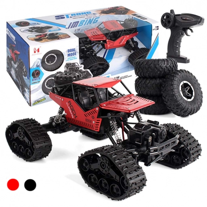 RC auto Rock Crawler 4x4 2v1 – červené