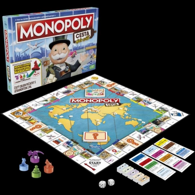 Monopoly cesta kolem světa SK verze