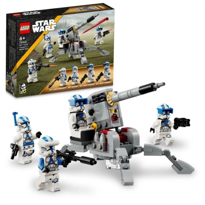 LEGO® Star Wars™ 75345 Bitevní balíček klonovaných vojáků z 501. legie