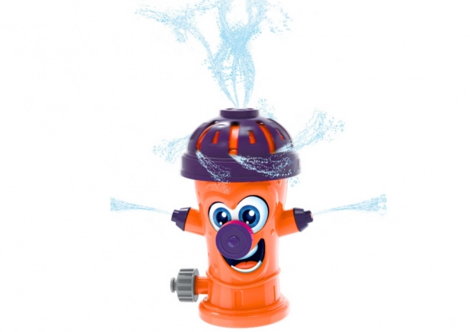 Zahradní zavlažovač Hydrant Fontána Rozprašovač vody Orange