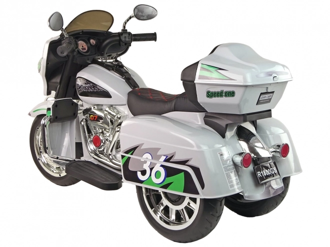 Nabíjecí tříkolová motorka Goldwing Grey