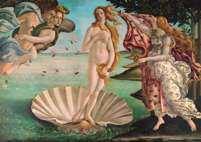 Puzzle 1000 dílků Art Collection Zrození Venuše Sandro Botticelli