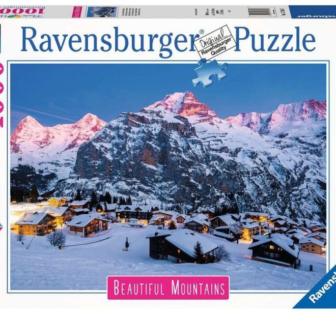 Puzzle 1000 prvků Bernese Oberland, Murren