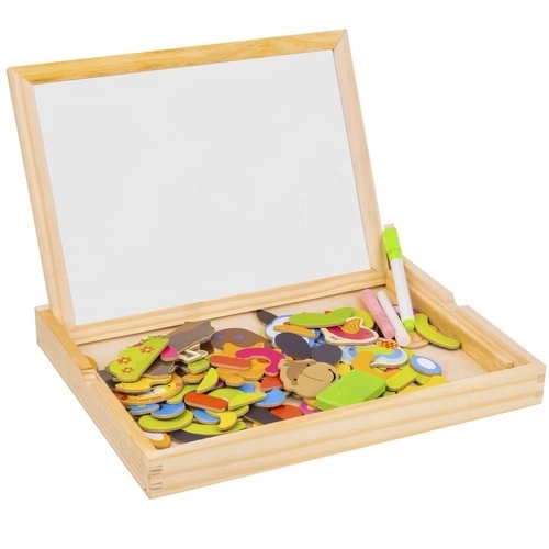 Dřevěná magnetická tabulka