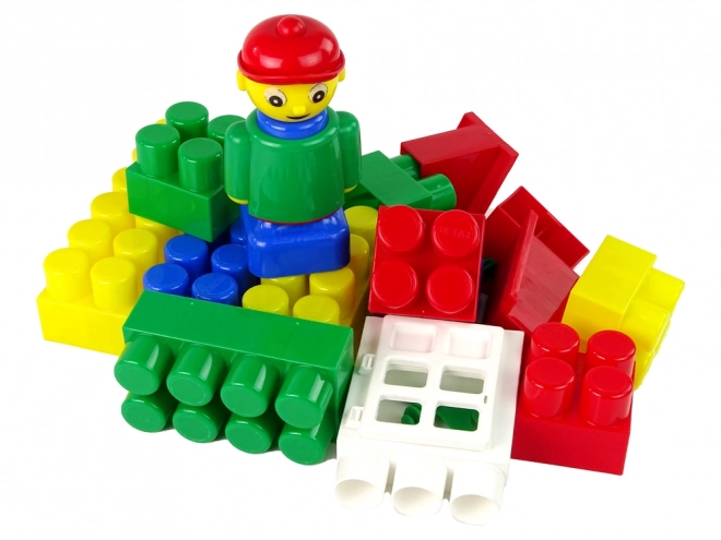 Barevné stavební kostky K3 malé 30 kusů