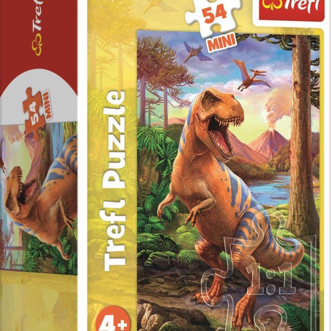 TREFL Puzzle Úžasní dinosauři: Tyrannosaurus 54 dílků