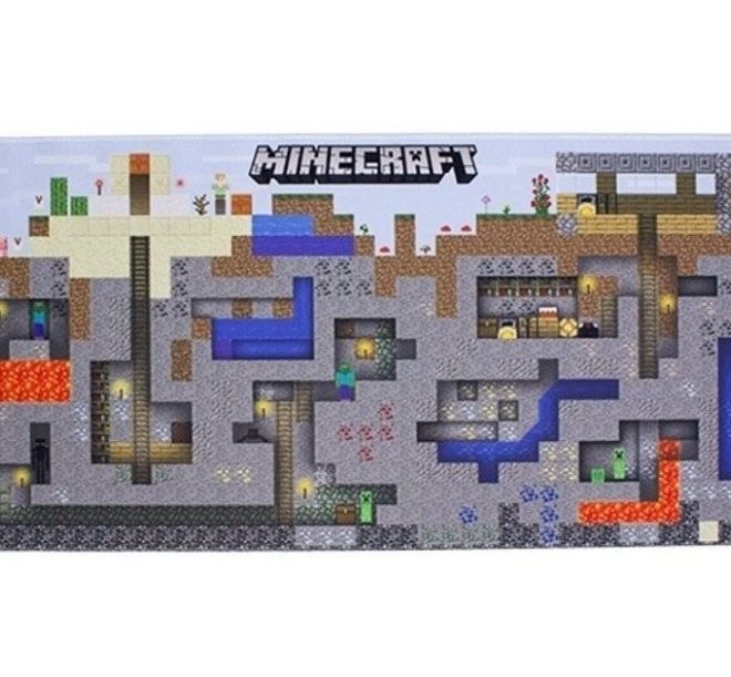 Herní podložka Minecraft - World