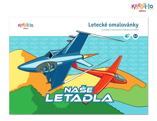 Letecké omalovánky: Naše letadla