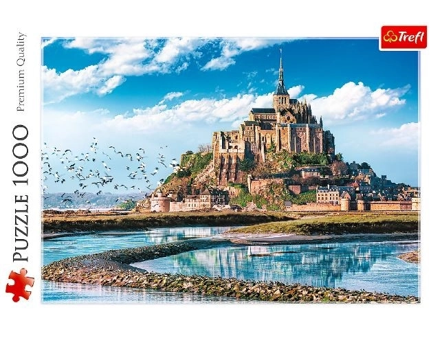 Puzzle 1000 prvků Mont Saint - Michel Francie