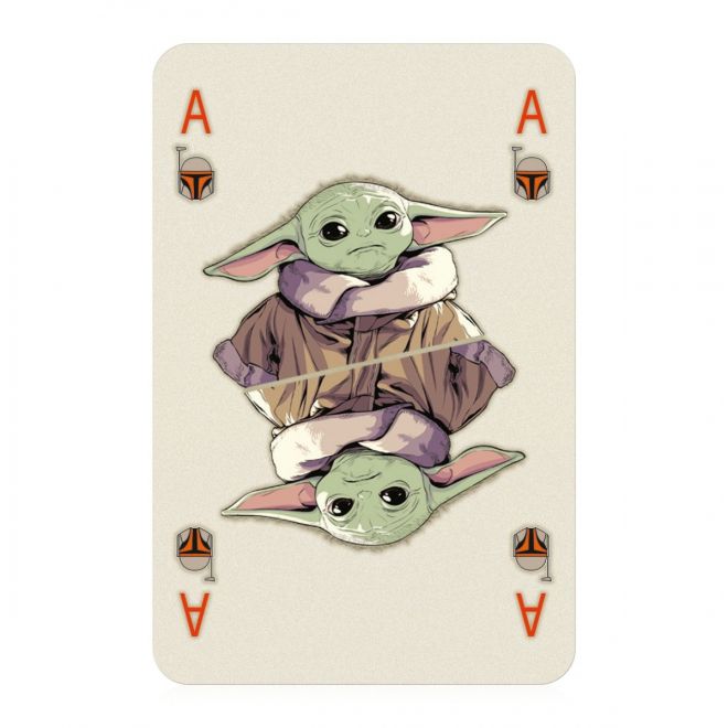 Hrací karty Star Wars Baby Yoda