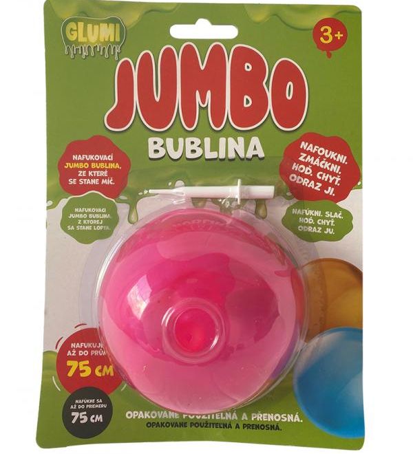 GLUMI Jumbo bublina 75 cm