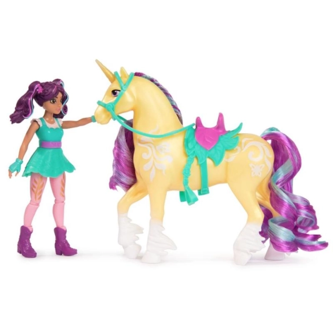 Unicorn academy figurky 11 cm ava a leaf