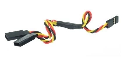 Y - JR 60cm 26AWG kroucený párový rozbočovací kabel