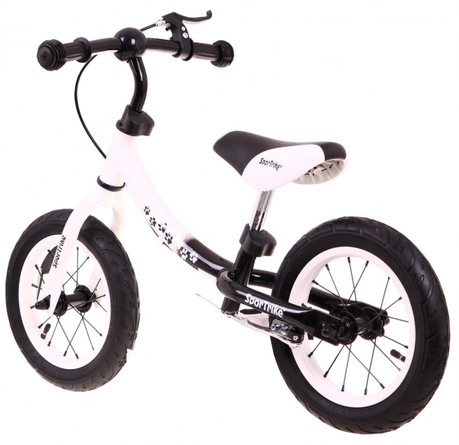 Dětské krosové kolo Boomerang SporTrike White Učíme se jezdit + variabilní uspořádání rámu