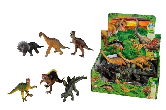 Figurka dinosaura 14-16cm, 6druhů, DP12