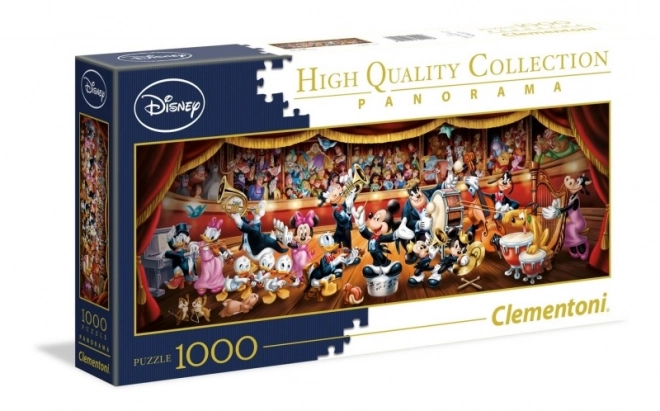 Puzzle 1000 prvků Kolekce Panorama Disney orchestr