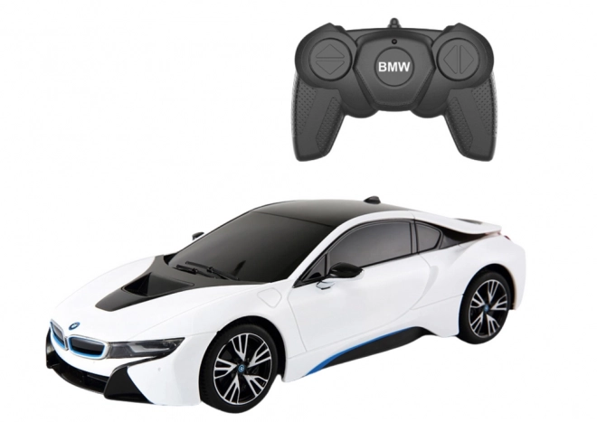 RC auto 1:18 Rastar BMW I8 White