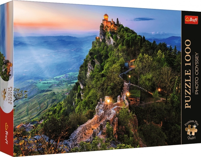 TREFL Puzzle Premium Plus Photo Odyssey: La Cesta, San Marino 1000 dílků