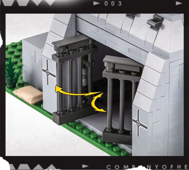 COBI 3043 COH German Fighting Position, 1:35, 642 k, 1 f