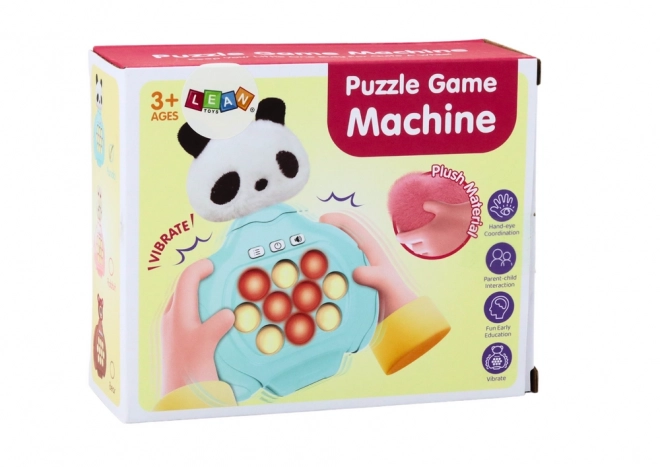 Pop-It Panda Plyšová arkádová konzole Vibrační senzorická hra