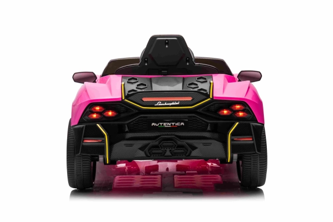 Dětské elektrické autíčko Lamborghini Invencible růžové