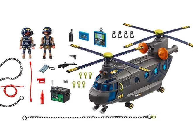 City Action 71 149 Sada záchranného vrtulníku speciální jednotky s vozidlem