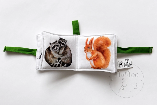 MyMoo Mini soft book - Procházka lesem