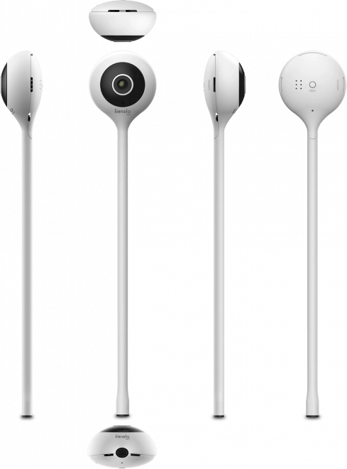 LIONELO Elektronická chůvička Babyline Smart White