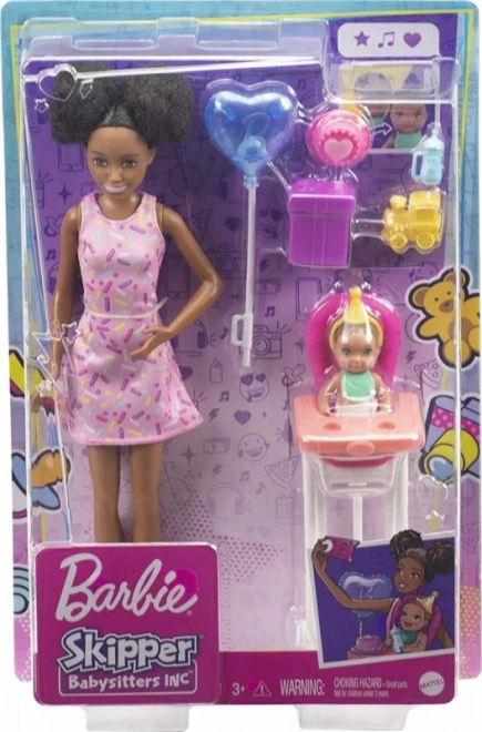 Panenka Barbie Skipper Club Carers Chair Mini Birthday GRP41