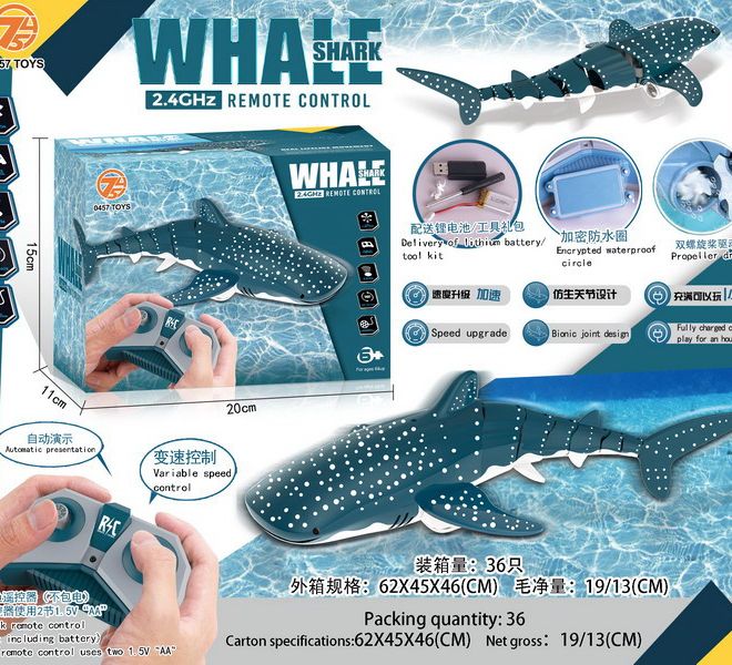 Vodní hračka velryba R/C