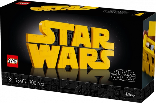 Lego Star Wars Logo z kostek