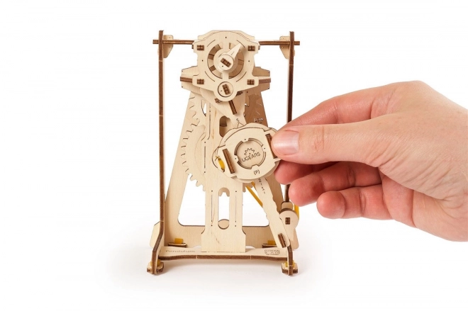 Ugears 3D puzzle - Kyvadlo metronom 92 dílků