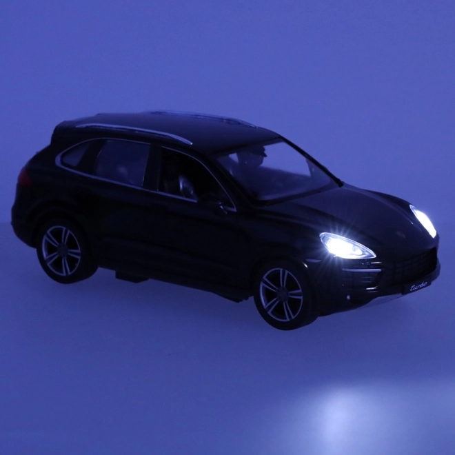 Rastar 42900 Porsche Cayenne Turbo 1:14 auto na dálkové ovládání černé