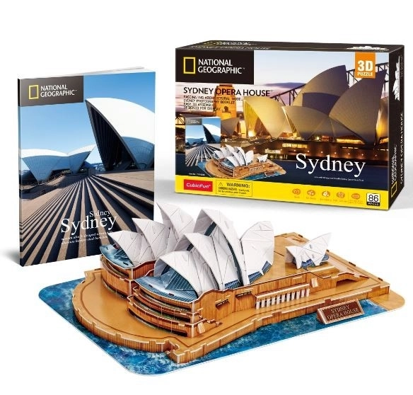 3D puzzle National Geographic Sydney 86 dílků