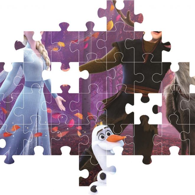 CLEMENTONI Puzzle Ledové království 104 dílků