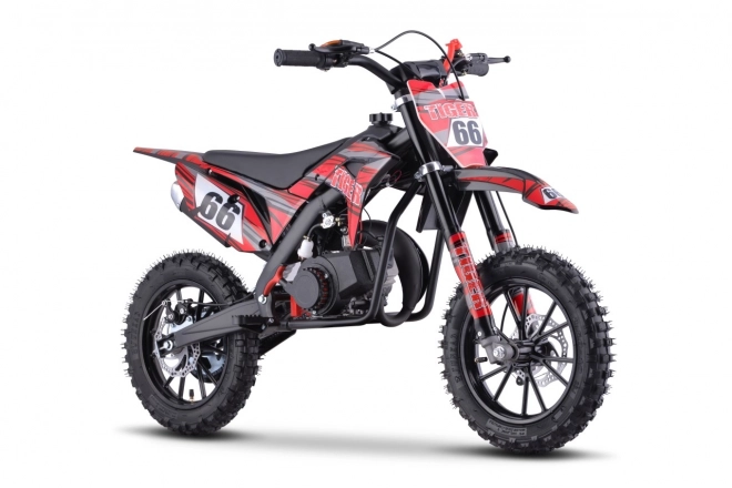 Motorový vůz Tiger červený
