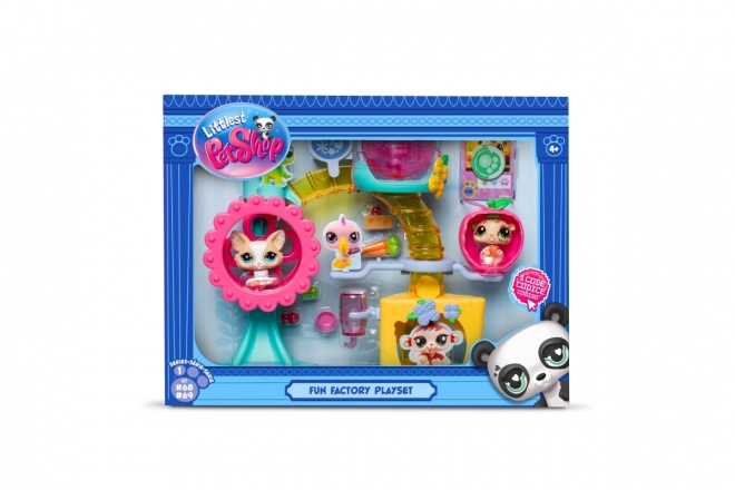 Littlest Pet Shop herní sada Továrna na zábavu