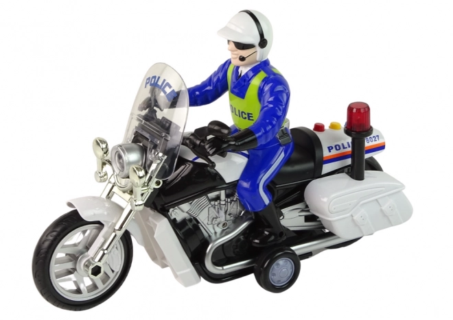 Policejní motocykl Policejní motocykl Zvuky Světla Policejní auto