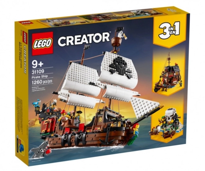 LEGO Creator 3v1 31109 Pirátská loď