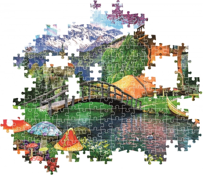 Puzzle Starý dům Bota 500 dílků