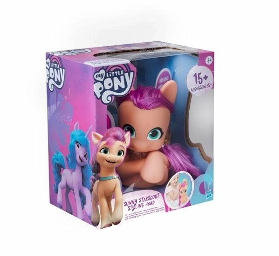 Hasbro My Little Pony kadeřnická hlava Sunny Starscout