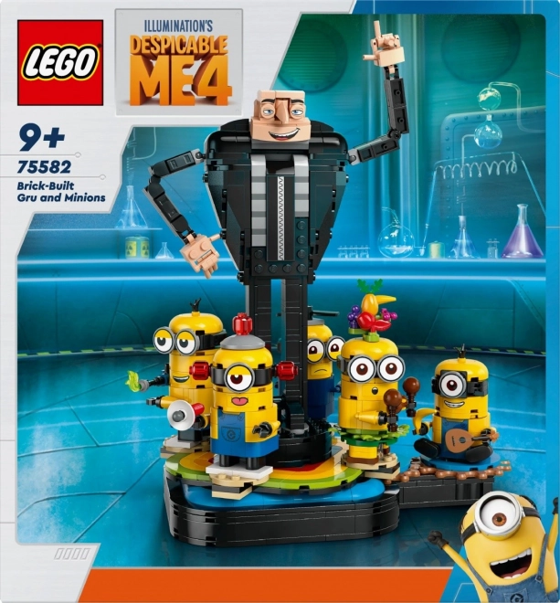 LEGO Minionki 75582 Gru a minionkové z kociek