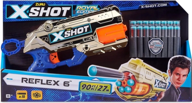 ZURU X-Shot REFLEX 6 Gold 36475