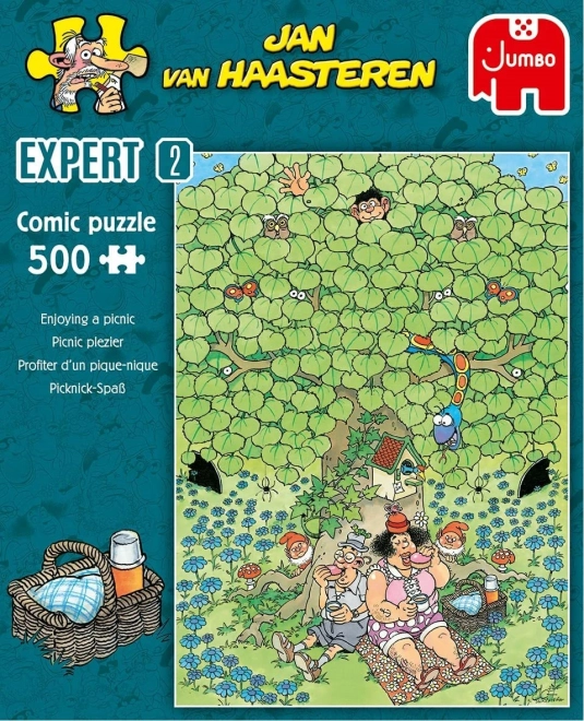 JUMBO Puzzle JvH Expert 2: Potěšení z pikniku 500 dílků