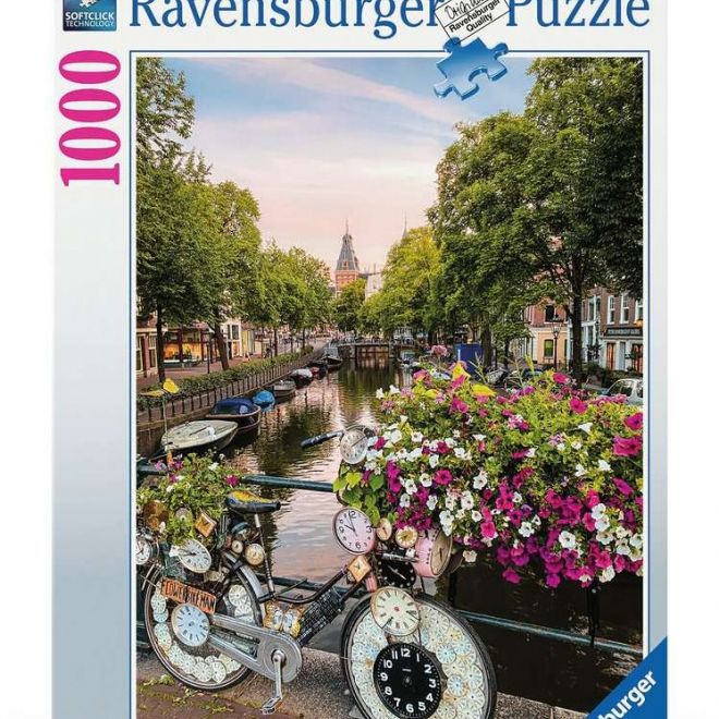 RAVENSBURGER Puzzle Kolo v Amsterdamu 1000 dílků