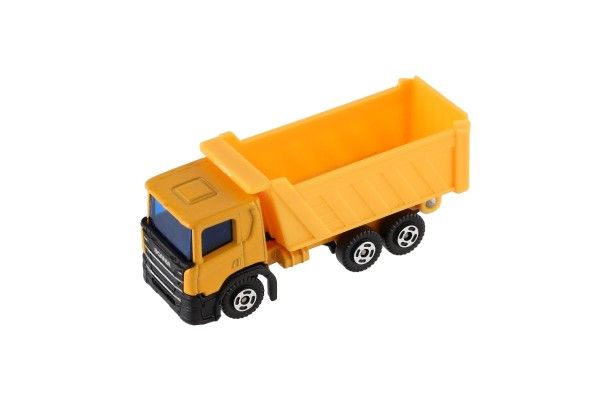 Auto nákladní Welly Scania kov/plast 7,5cm 6 druhů v krabičce 10,5x4x4cm 36ks v boxu