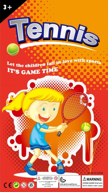 Velké raketky na tenis a badminton pro děti set Woopie