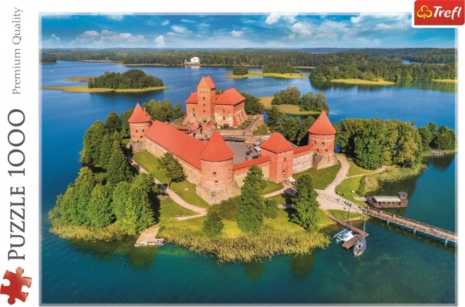 Puzzle Hrad Trakai Litva 1000 dílků